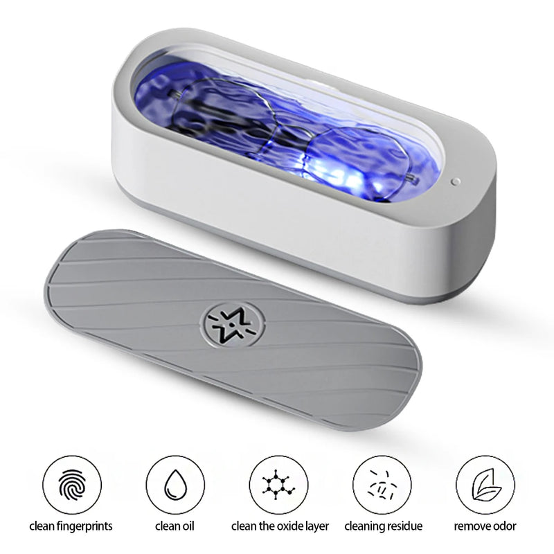 Portable Ultrasonic Cleaner with UV Sterilization