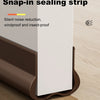 Flexible Door Draft Stopper with Soundproofing Seal