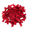 Satin Ribbon Bows for Crafts and DIY Projects (50-Pack)