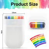 6-Color Washable Rainbow Face & Body Paint Crayon
