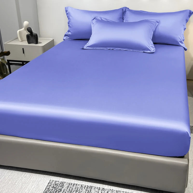 Luxury Satin Fitted Bed Sheet