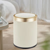 Step-On Trash Can with Lid – Durable Plastic Wastebasket for Home
