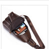 Vintage Genuine Leather Crossbody Bag for Men