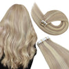 Extensions en Cheveux Humains Réels - Pour un Effet Fusion Parfait