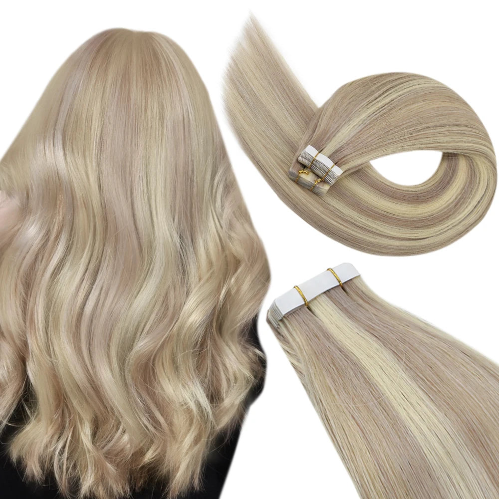 Extensions en Cheveux Humains Réels - Pour un Effet Fusion Parfait