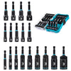 18-Piece Magnetic Nut Driver Set with 1/4" Hex Shank