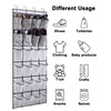 Over-the-Door Hanging Shoe Organizer with Mesh Pockets