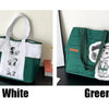 Snoopy Canvas Tote Bag with Crossbody Strap