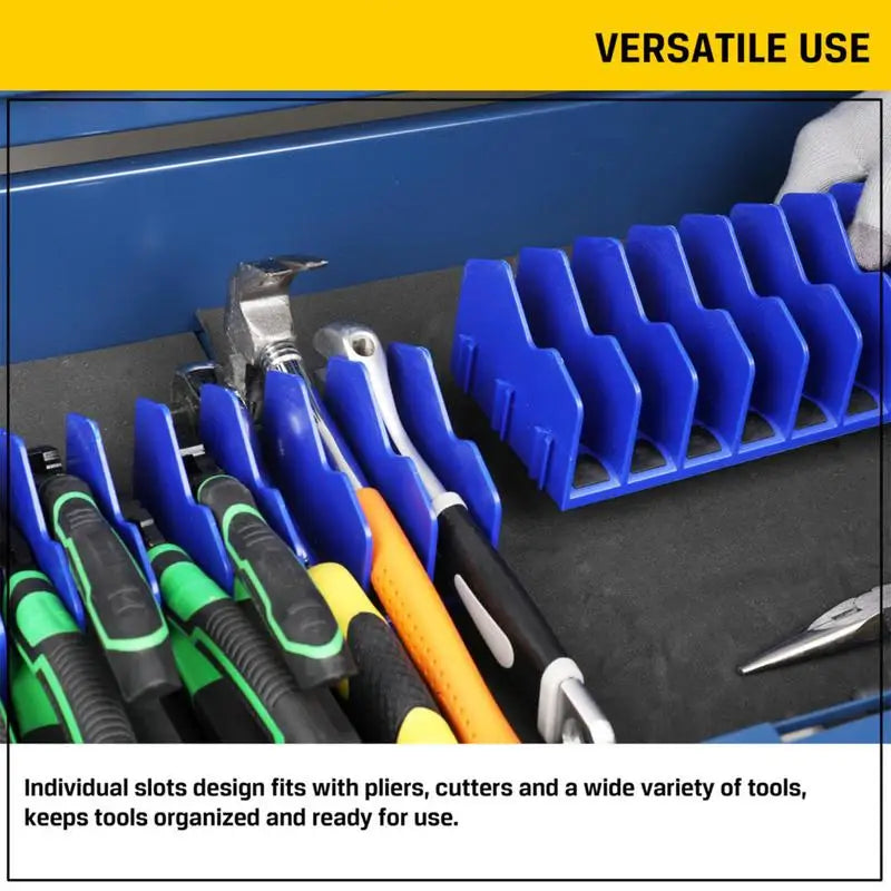 10-Slot Modular Plier & Tool Organizer