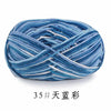 Section-Dyed Milk Cotton Yarn for Knitting and Crochet