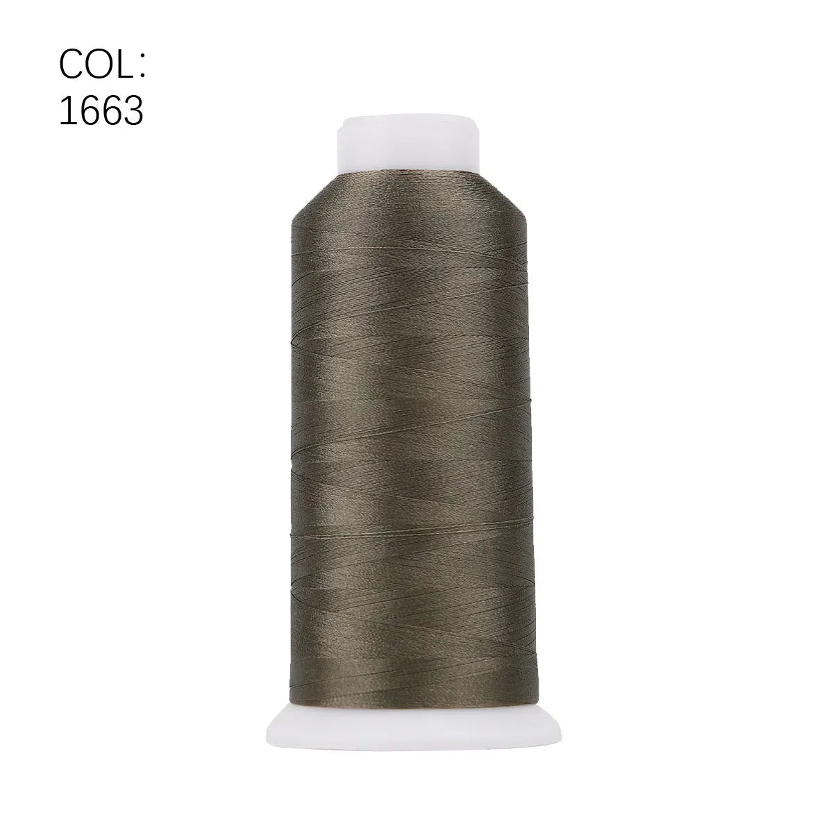 Premium Polyester Embroidery Thread - Large 4000m Spool for Machine & Hand Stitching