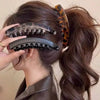 Tortoiseshell Banana Hair Clip