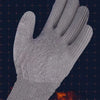 Winter Waterproof Thermal Work Gloves with Anti-Slip Latex Grip