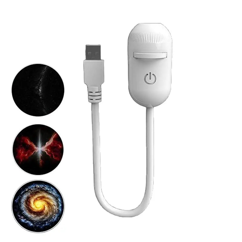 Galaxy Star Projector Night Light with Rechargeable Battery