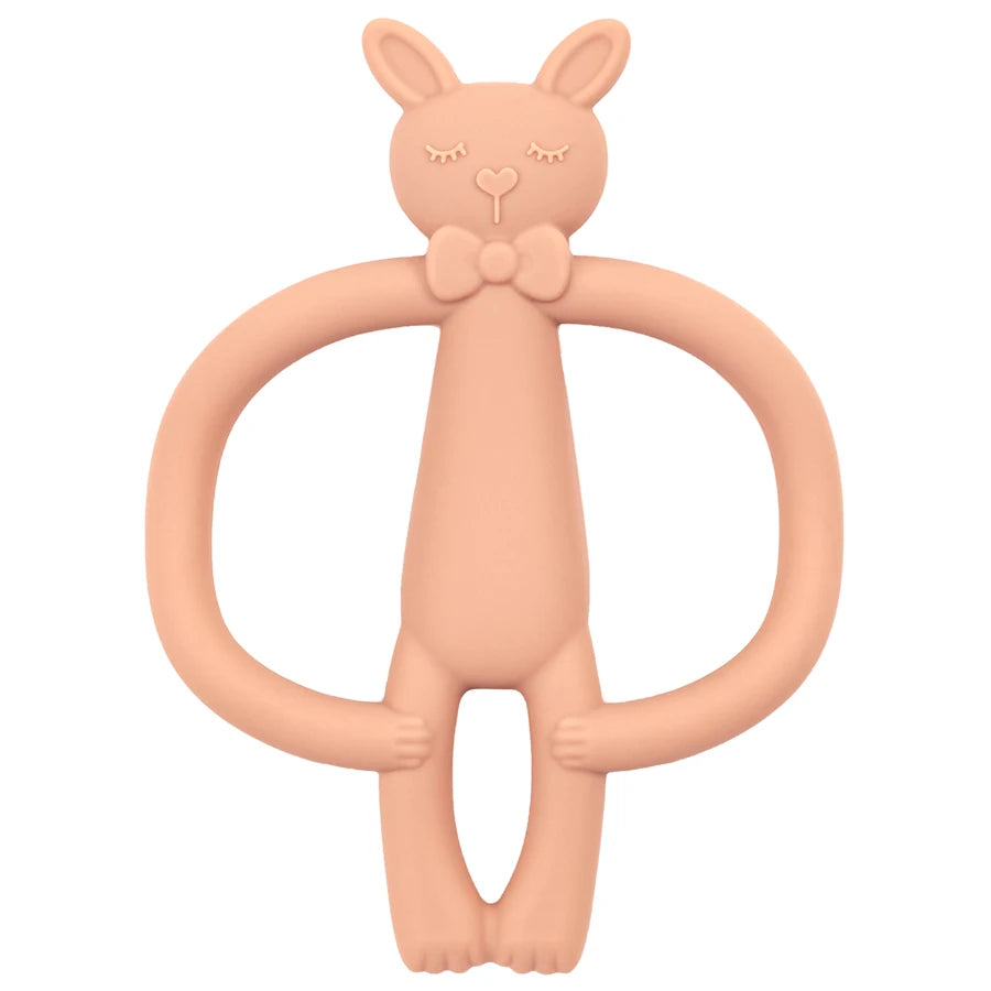 BPA-Free Silicone Baby Teether – Soothing Teething Relief for Infants