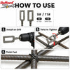 Hex Shank Wire Twister Drill Attachment