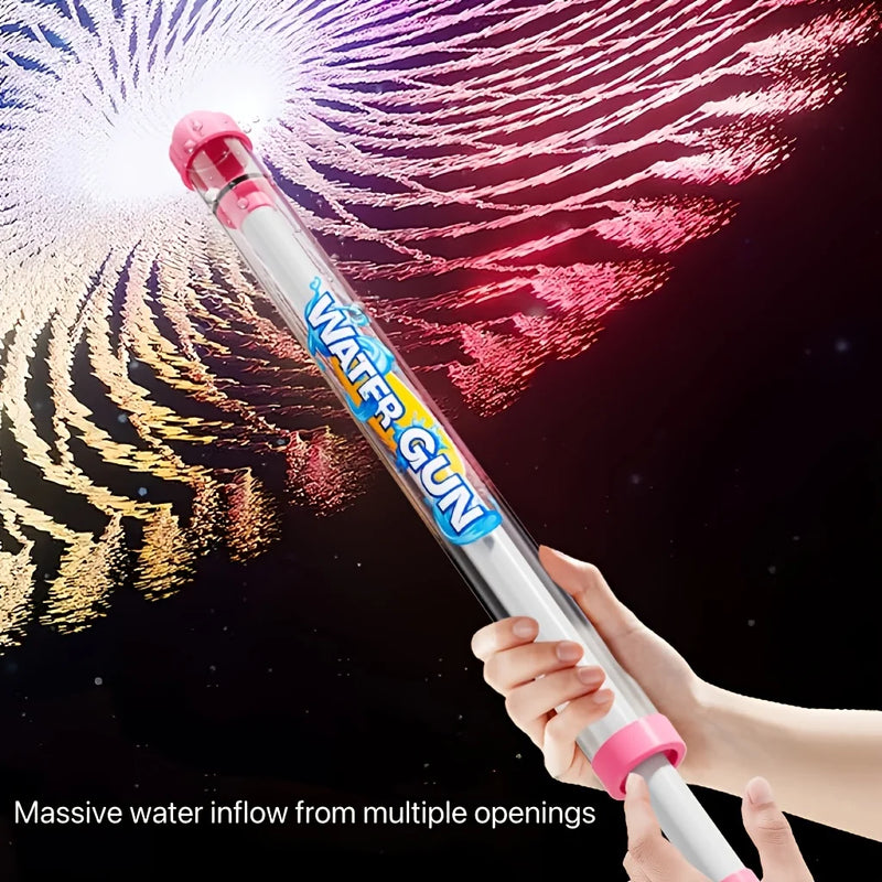 Pistola de Agua con Efecto Fuegos Artificiales