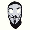 Cotton Balaclava Face Mask with Skull Design