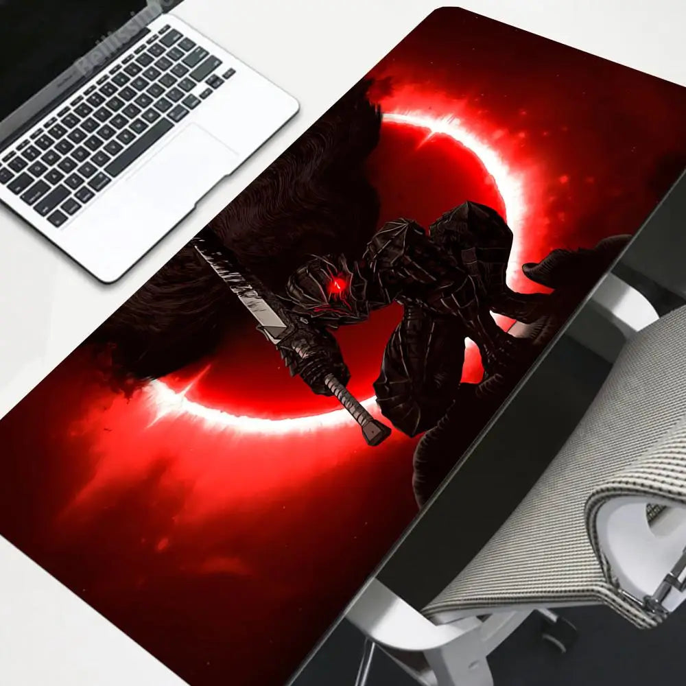Berserk Anime XXL Gaming Mouse Pad with Non-Slip Rubber Base