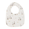 Soft Cotton Baby Bibs with Waterproof Backing (3-Layer, U-Shaped)