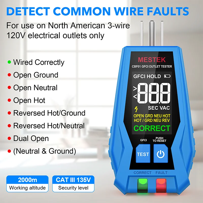 Circuit Breaker Finder & GFCI Outlet Tester