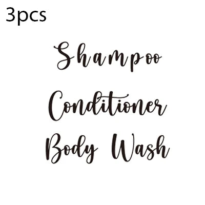 Three pieces of shampoo conditioner and body wash products.