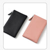 Genuine Leather Wristlet Clutch Wallet with Phone Pocket