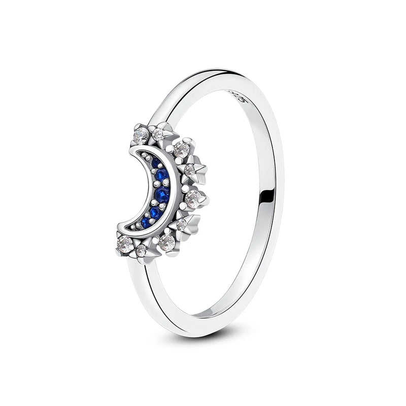 Sterling Silver Heart Ring with Cubic Zirconia