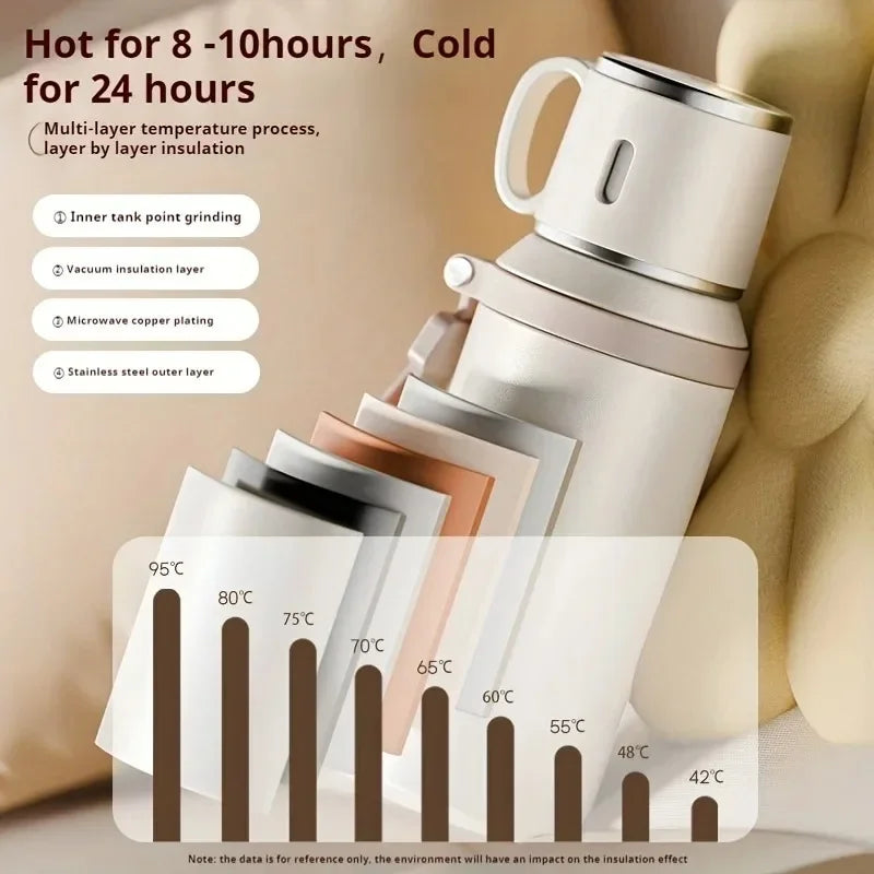 316 Stainless Steel Vacuum Tumbler with Tea Infuser