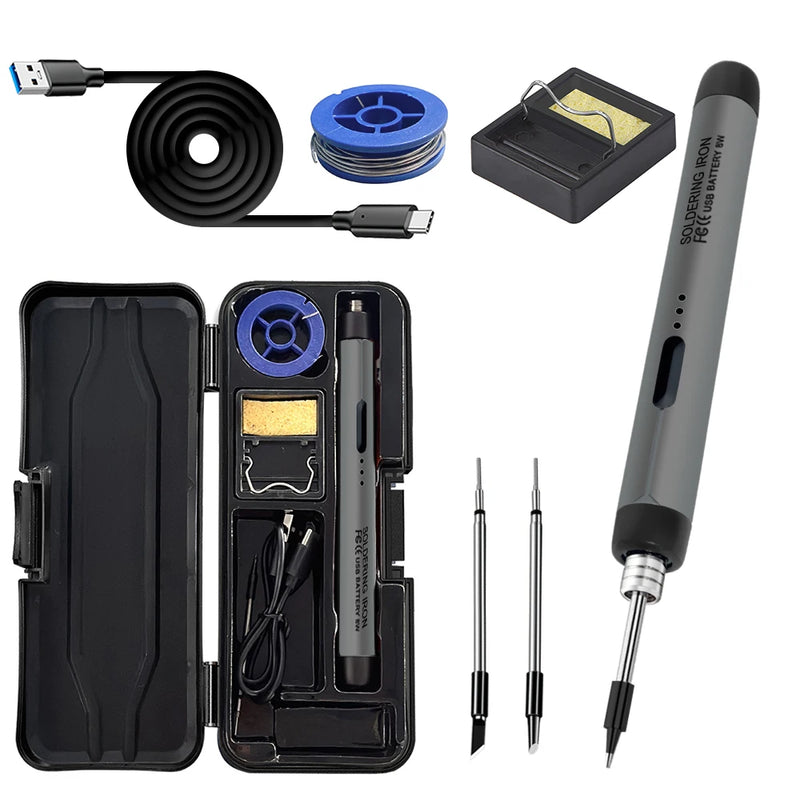 Portable USB-C Rechargeable Soldering Iron