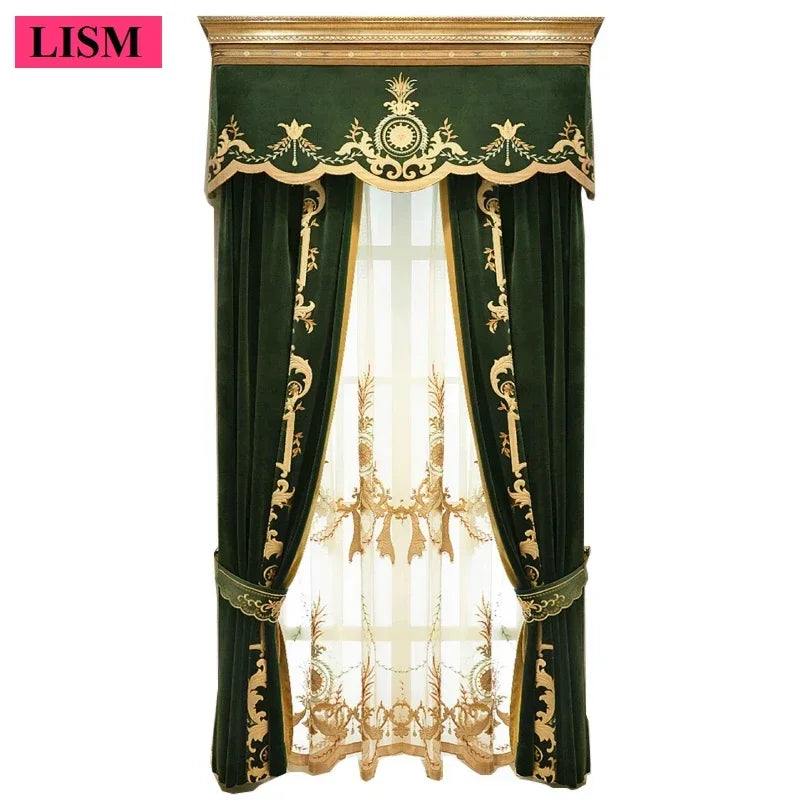 Elegante Samt-Abdunklungsvorhänge