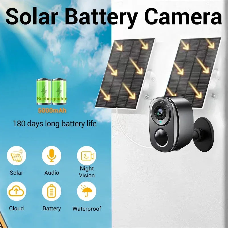 Cámara de Seguridad Solar con 4G/WiFi y Visión Nocturna