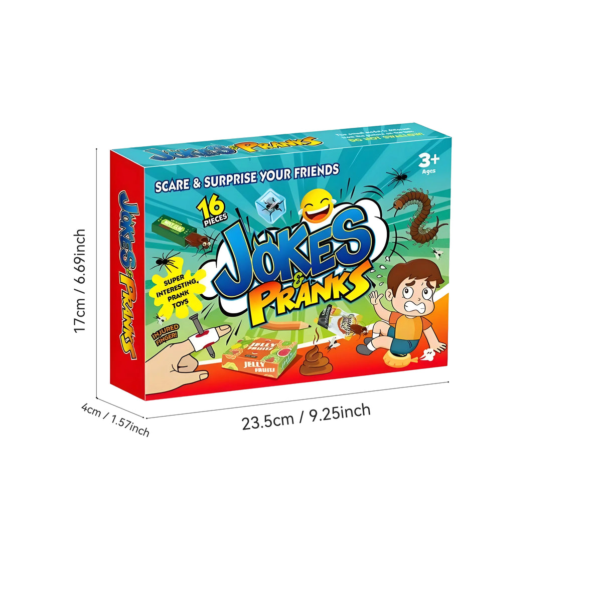 Jokes and Pranks Kit - Fun Gag Gifts for Parties