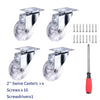 Ruedas Giratorias Resistentes (Set de 4)