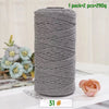 100% Cotton Hollow Yarn for Knitting & Crochet