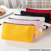 Colorful Canvas Zipper Pouch for Cosmetics, Stationery, and Travel