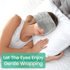 Weighted Velvet Sleep Mask with Adjustable Strap