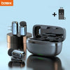 Compact Wireless Lavalier Microphone for Streaming & Vlogging
