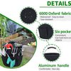 Foldable 17L Storage Organizer Basket with Carry Handle