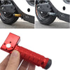 M8 Aluminum Alloy Foldable Motorcycle Rear Footrests (Pair)