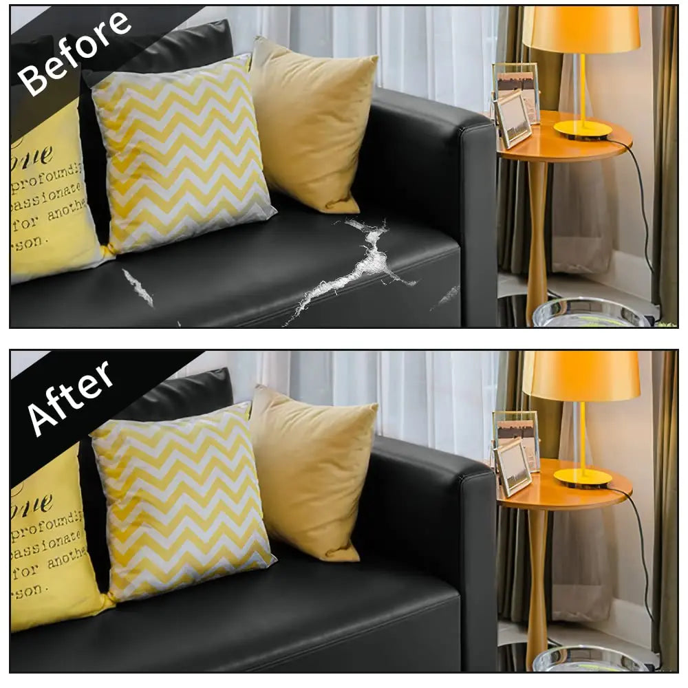 Self-Adhesive Leather Repair Patch Tape for Sofas, Car Seats & More