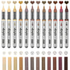 12-Piece Acrylic Paint Marker Set with Brush Tips