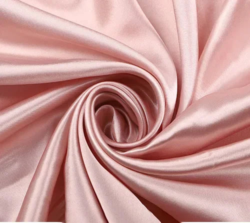Premium Solid Satin Fabric by the Meter