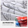 Gothic Skull & Damask Comforter Cover Set