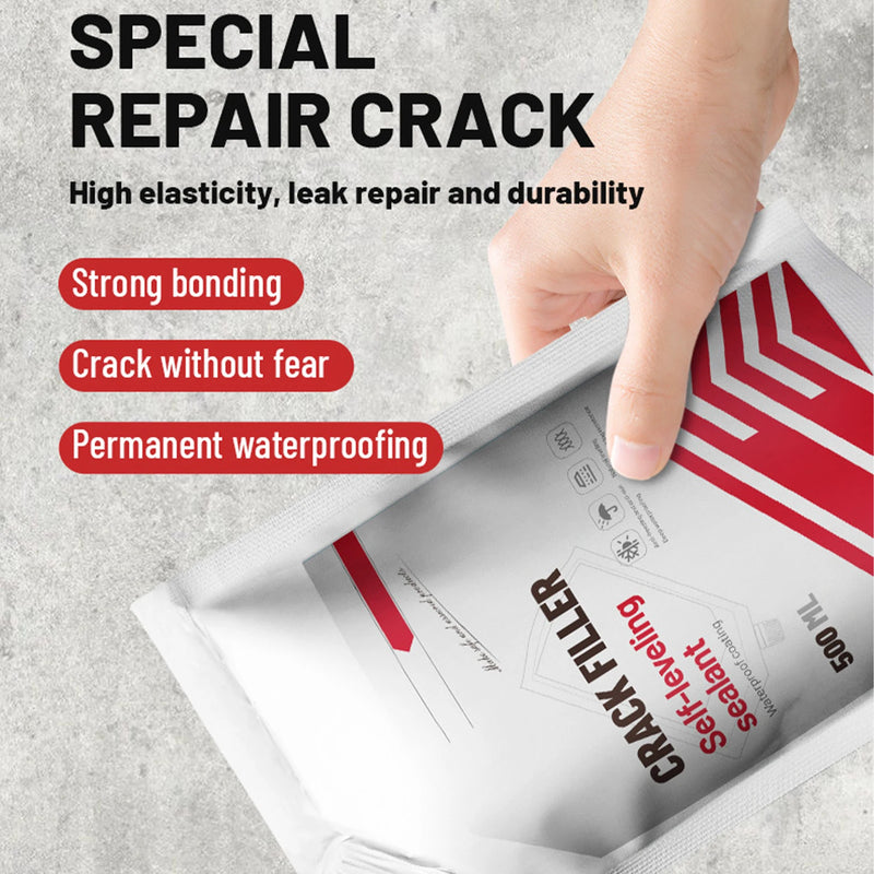 Heavy-Duty Concrete Crack Filler & Waterproof Sealant