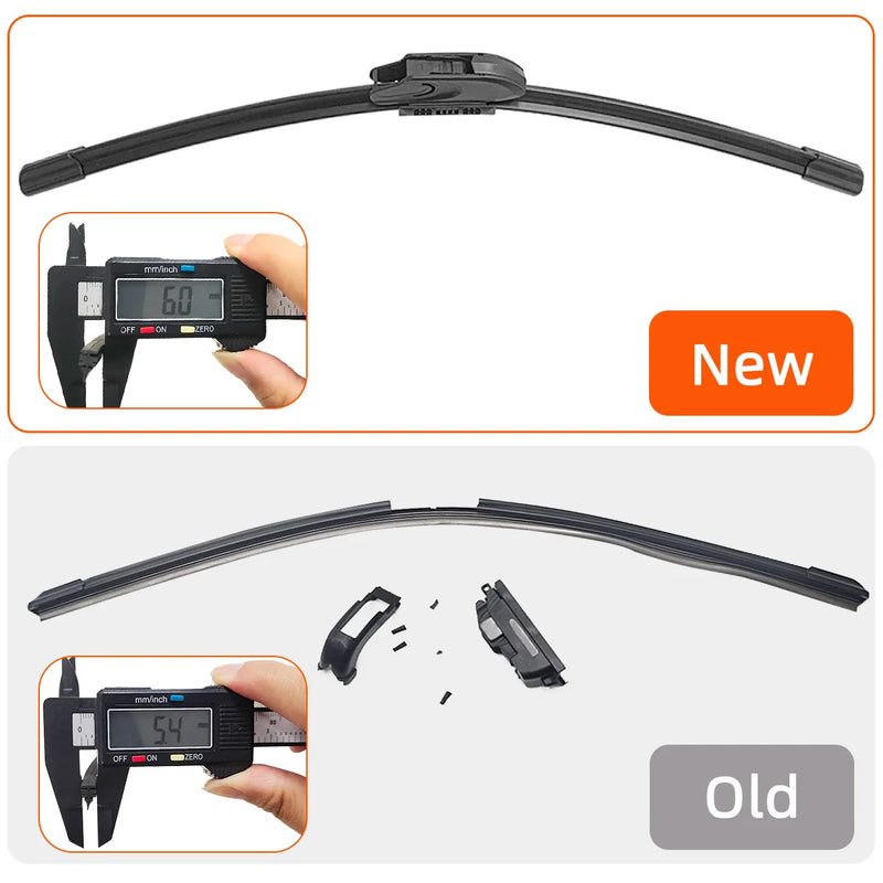 Universal J/Hook Front Wiper Blades