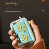Pop-Up Dental Floss Dispenser with Refillable Storage Case