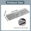 Silicone Faucet Splash Guard Mat for Kitchen Sink