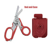 6-in-1 Foldable Emergency Rescue Scissors with Safety Hammer