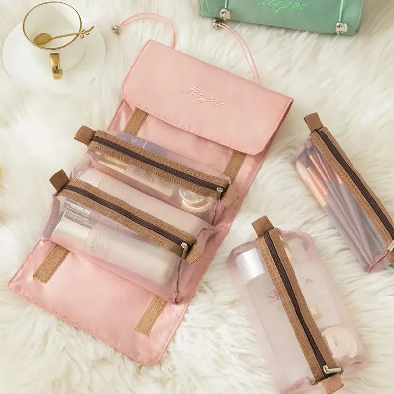 4-in-1 Detachable Travel Makeup Organizer Bag